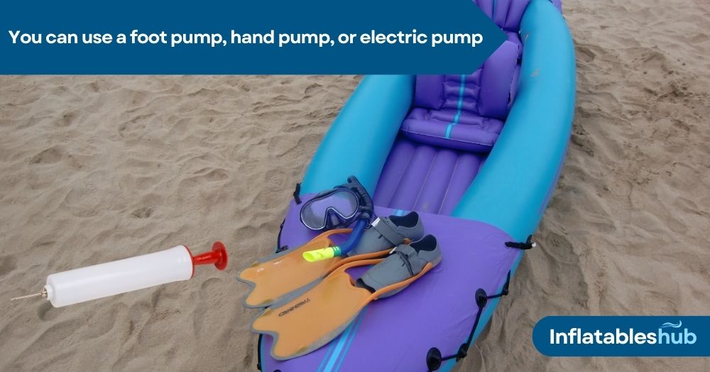 How to Inflate an Inflatable Kayak - Hand Pump
