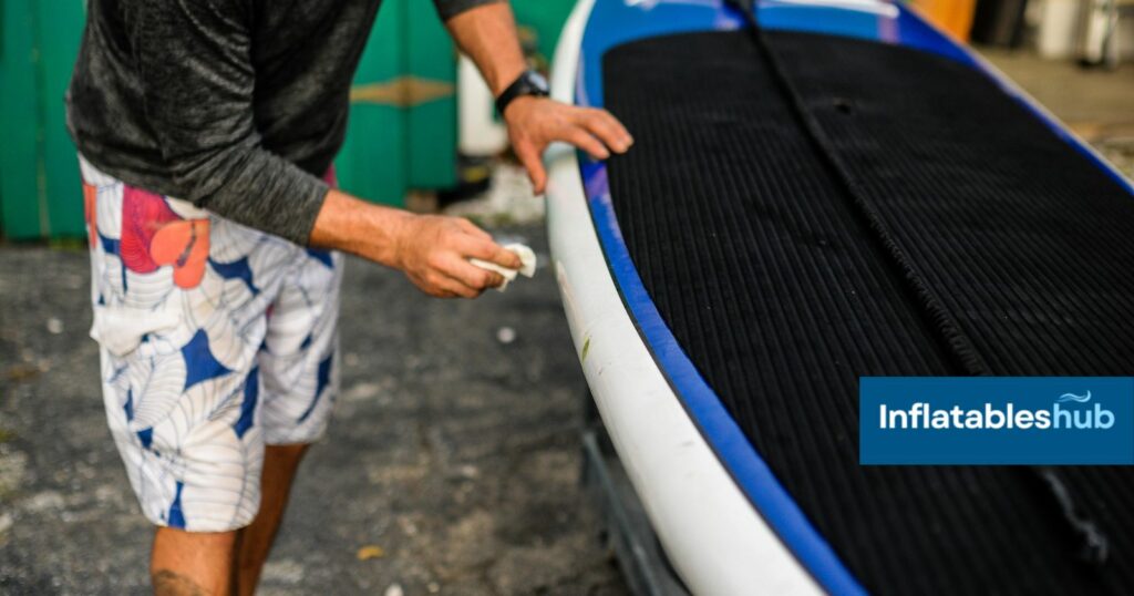 Inflatable Paddle Board Leak - Repairing the leak